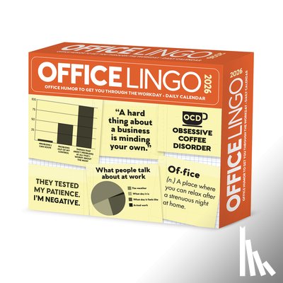 Willow Creek Press - Office Lingo 2026 Box Calendar