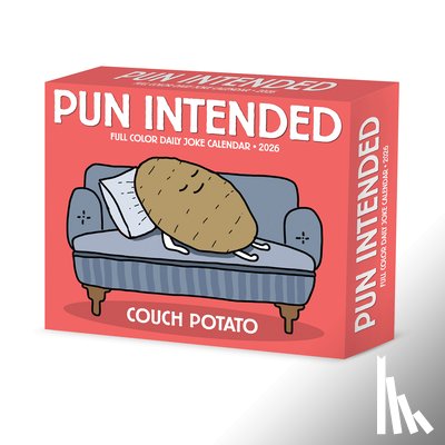 Willow Creek Press - Pun Intended 2026 5.4 X 6.2 Box Calendar