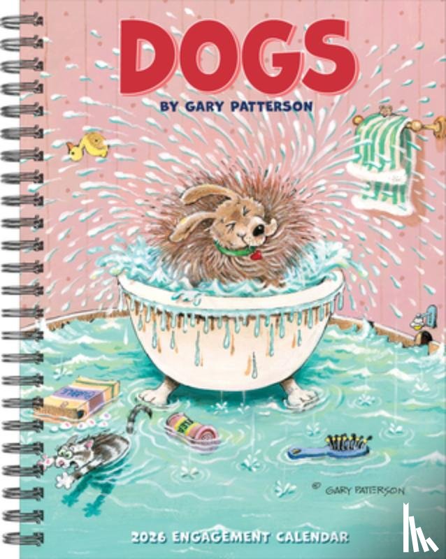 Gary Patterson - Dogs by Gary Patterson 2026 6.5 X 8.5 Engagement Calendar