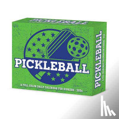 Willow Creek Press - Pickleball 2026 Box Calendar