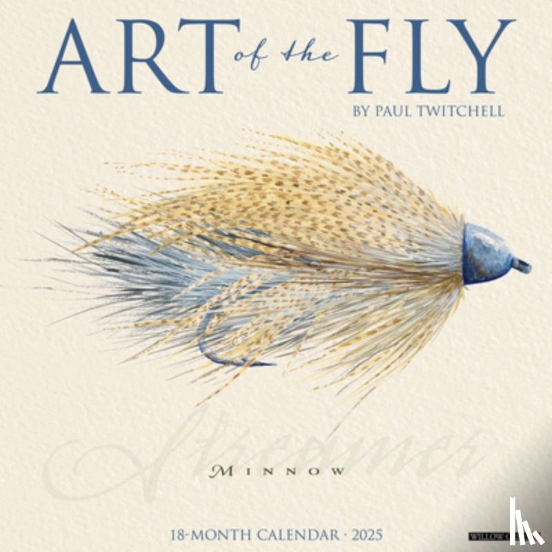 Paul Twitchell - Art of the Fly (Paul Twitchell) 2026 12 X 12 Wall Calendar