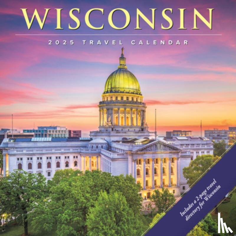 Willow Creek Press - Wisconsin 2026 12 X 12 Wall Calendar