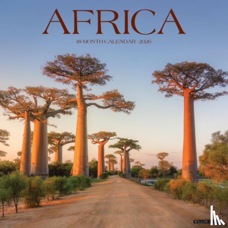 Willow Creek Press - Africa 12 X 12 Wall Calendar