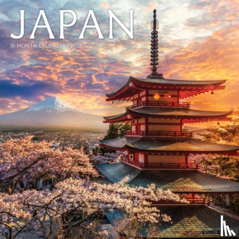 Willow Creek Press - Japan 2026 Wall Calendar