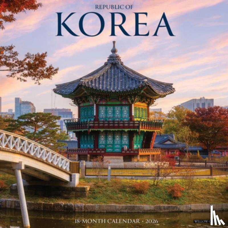 Willow Creek Press - Korea (Republic Of) 2026 Wall Calendar