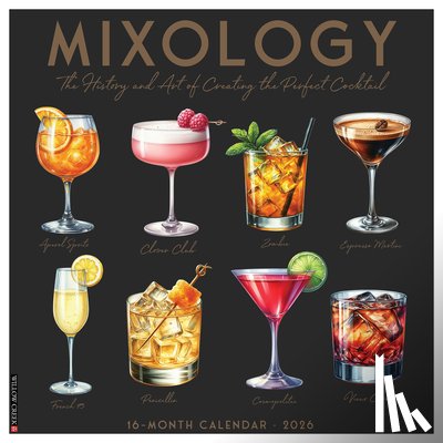 Willow Creek Press - Mixology 2026 Wall Calendar