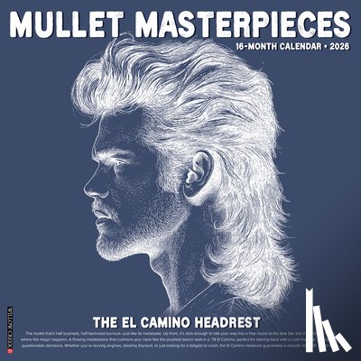Willow Creek Press - Mullet Masterpieces 12 X 12 Wall Calendar