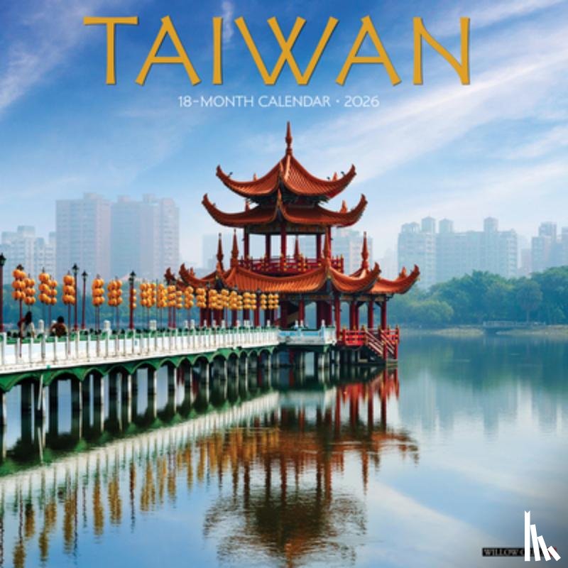 Willow Creek Press - Taiwan 2026 Wall Calendar