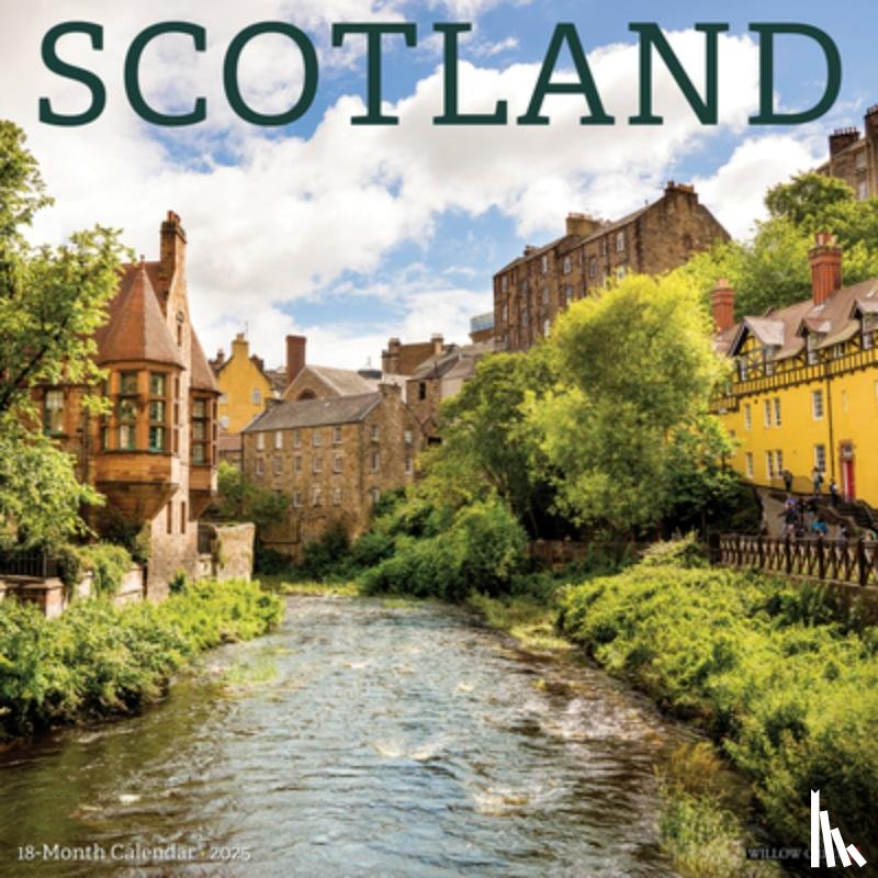 Willow Creek Press - Scotland 2026 12 X 12 Wall Calendar