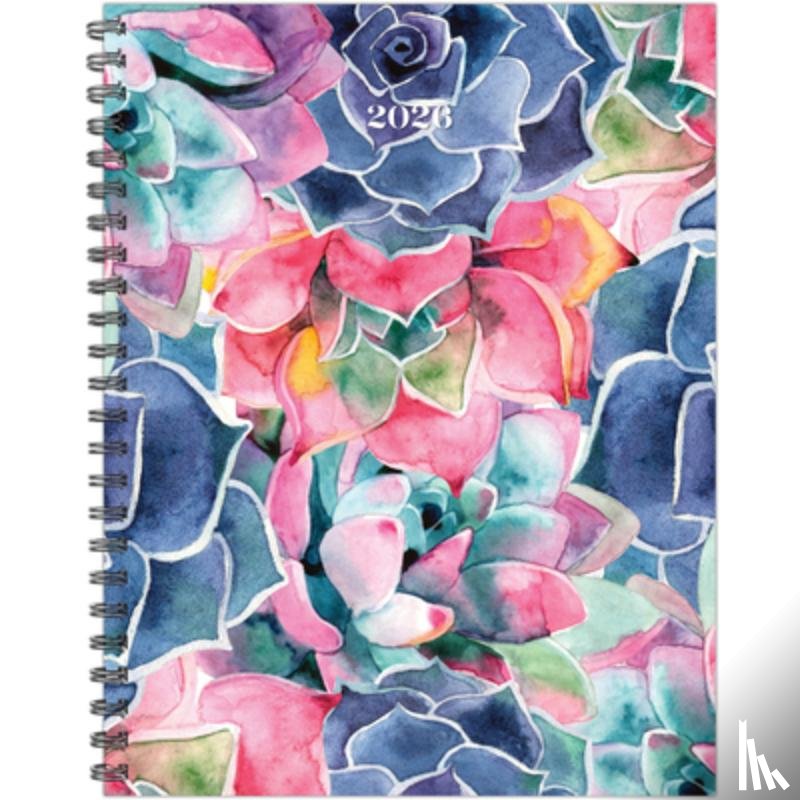 Willow Creek Press - So Very Succulent 2026 8.5 X 11 Weekly Monthly Softcover Planner