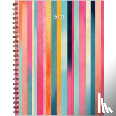 Willow Creek Press - Super Stripe 2026 8.5 X 11 Weekly Monthly Softcover Planner