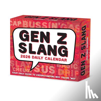 Willow Creek Press - Gen Z Slang 2026 5.4 X 6.2 Box Calendar