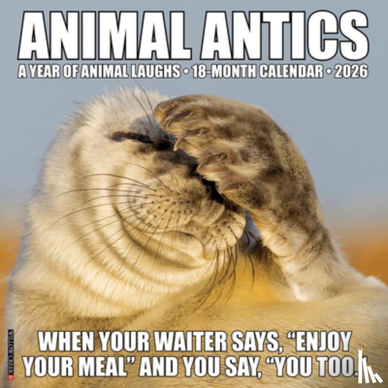 Willow Creek Press - Animal Antics 2026 Wall Calendar