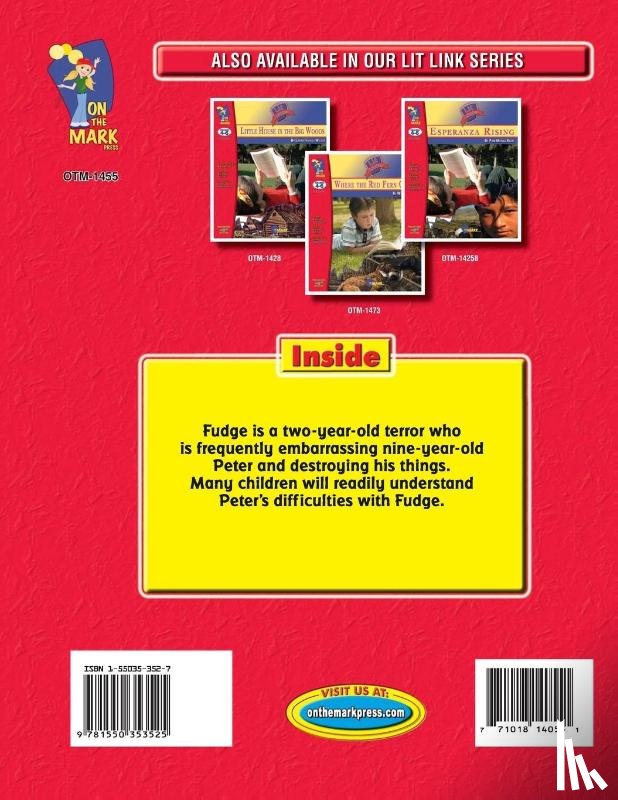 Solski, Ruth - Tales of the 4th Grade Nothing, by Judy Blume Lit Link Grades 4-6