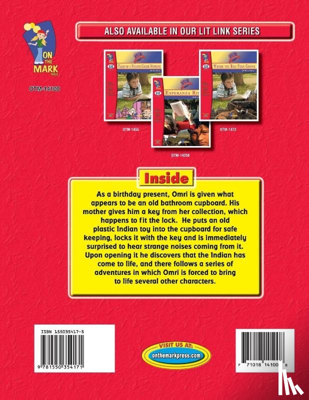 Lambert, Sue, Rickerby, Sandi - The Indian in the Cupboard, by Lynne Reid Banks Lit Link Grades 4-6