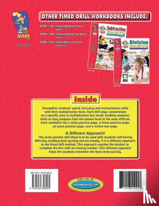 Solski, Ruth - Timed Multiplication Drill Facts Grades 4-6