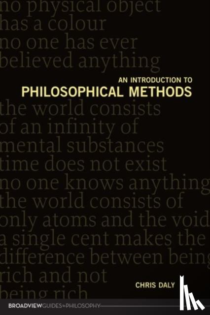 Daly, Christopher - An Introduction to Philosophical Methods