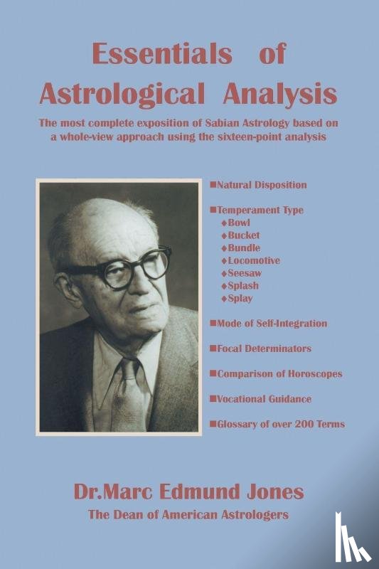 Jones, Marc Edmund - Essentials of Astrological Analysis