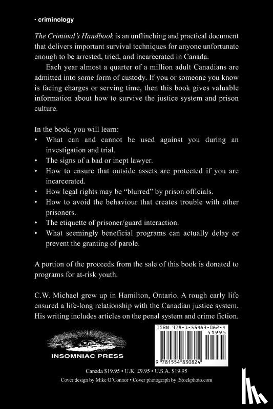 Michael, C W - Criminal's Handbook