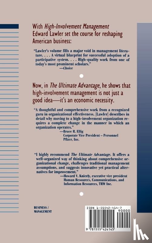 Lawler, Edward E. - The Ultimate Advantage