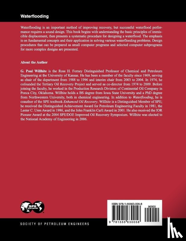 Willhite, Paul - Waterflooding