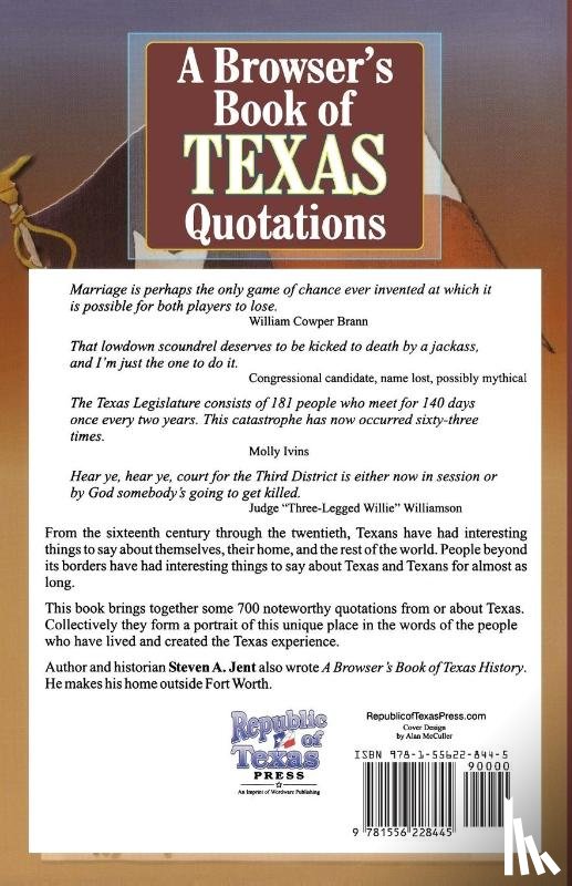 Jent, Steven A. - Browser's Book of Texas Quotations