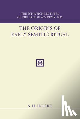 Hooke, S. H. - Hooke, S: Origins of Early Semitic Ritual
