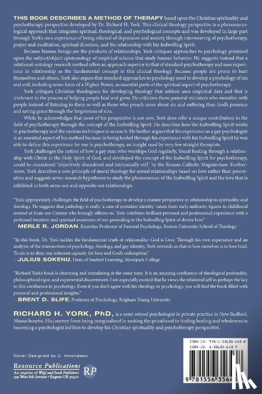 York, Richard H - A Christian Spirituality and Psychotherapy