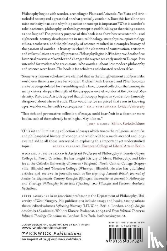  - Philosophy Begins in Wonder