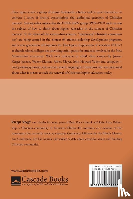  - Concern for Education