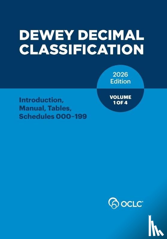  - Dewey Decimal Classification, 2026, Vol 1 of 4