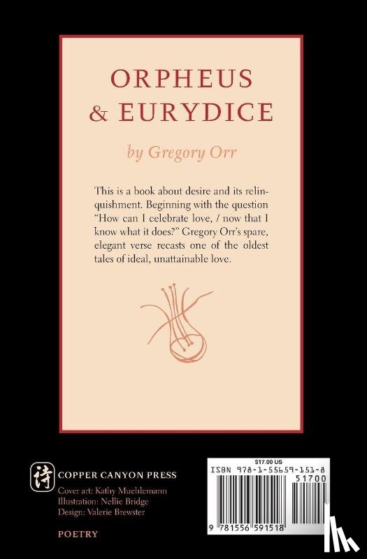 Orr, Gregory - Orpheus & Eurydice