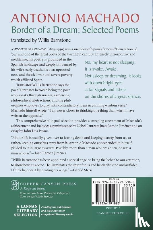 Machado, Antonio - Border of a Dream