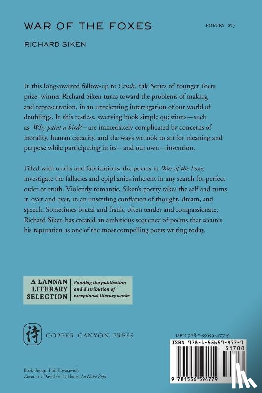 Siken, Richard - War of the Foxes