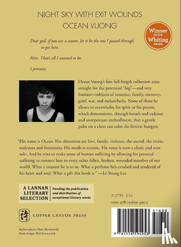 Vuong, Ocean - Night Sky with Exit Wounds