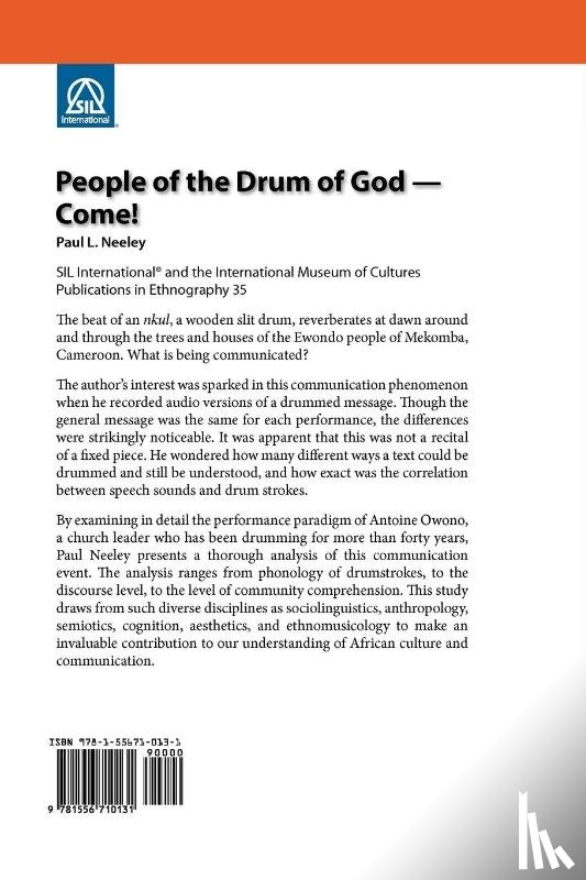 Neeley, Paul - People of the Drum of God--Come!