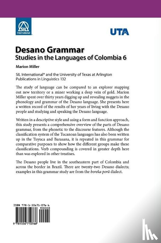 Miller, Marion - Desano Grammar