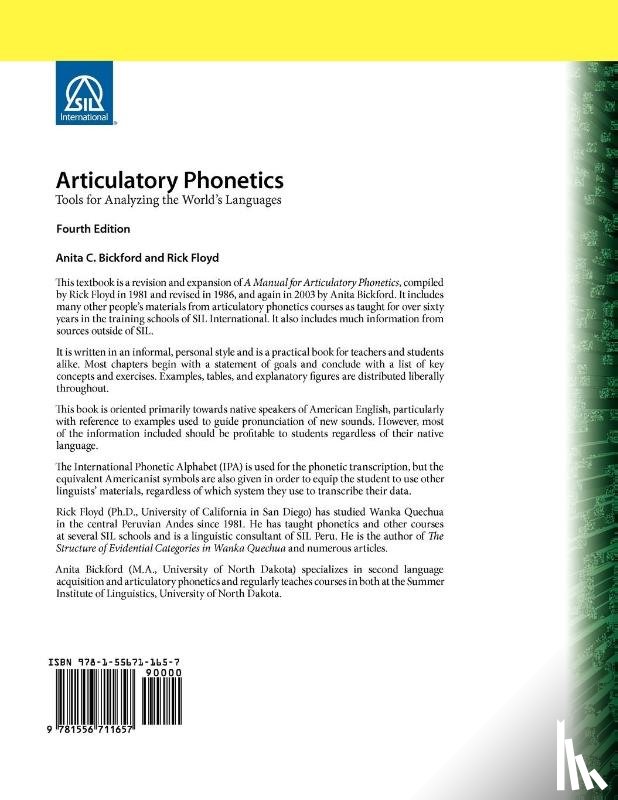 Bickford, Anita C, Floyd, Rick - Articulatory Phonetics