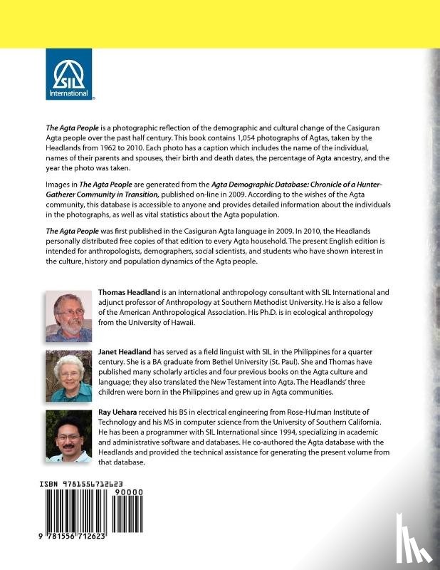 Headland, Thomas N (Summer Institute of Linguistics) - The Agta People, a Photographic Depiction of the Casiguran Agta People of Northern Aurora Province, Luzon Island, the Philippines