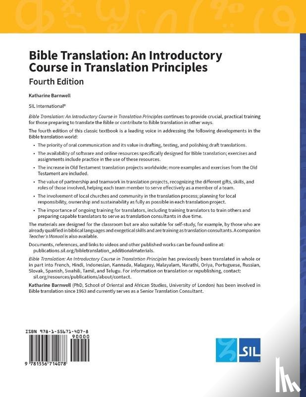 Barnwell, Katharine - Bible Translation