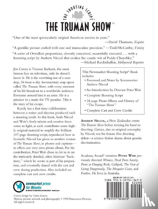 Niccol, Andrew - The Truman Show