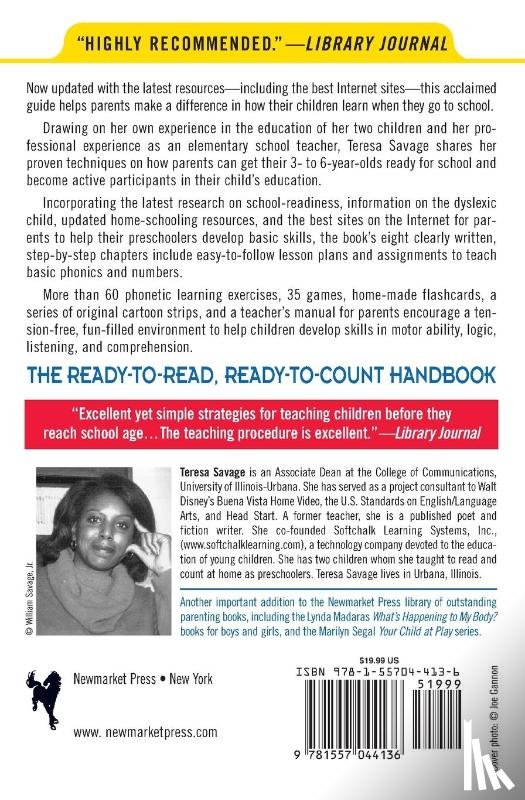 Savage, Theresa - The Ready-To-Read, Ready-To-Count Handbook Second Edition
