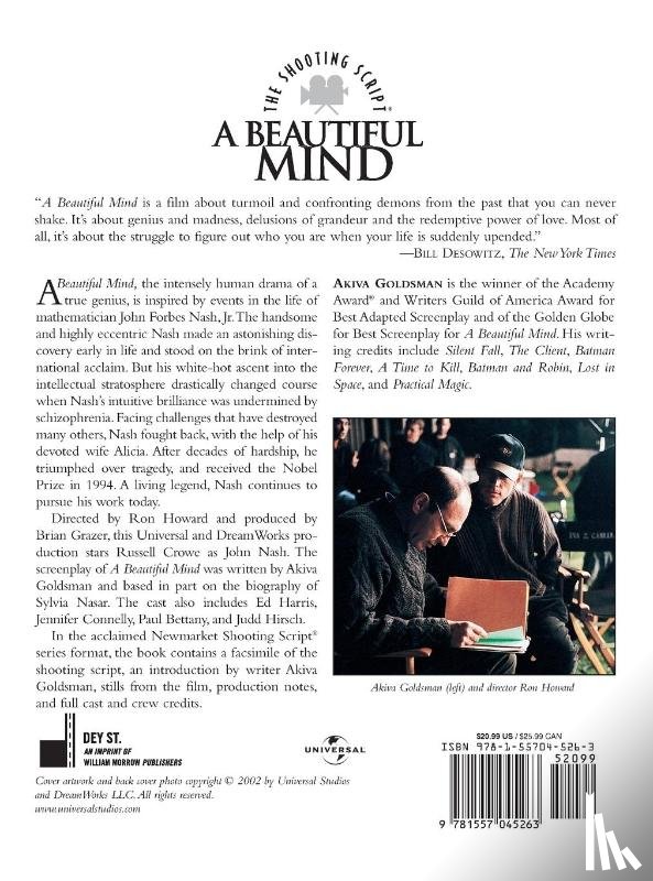 Goldsman, Akiva - Beautiful Mind, A