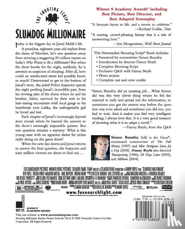 Beaufoy, Simon - Slumdog Millionaire