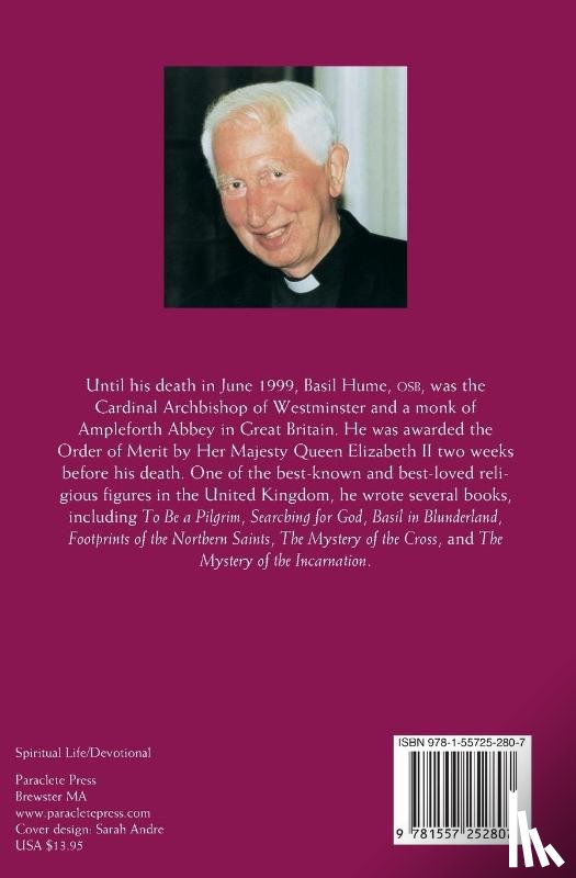 Basil Hume, Hume - Mystery of Love