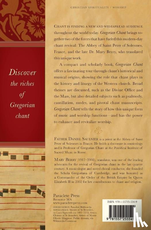 Saulnier, Daniel - Gregorian Chant