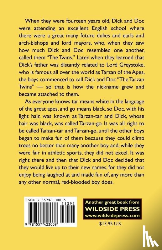 Burroughs, Edgar Rice - The Tarzan Twins