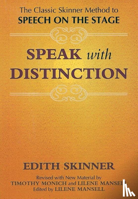 Skinner, Edith - Speak with Distinction