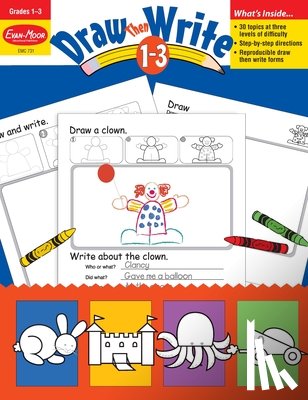 Evan-Moor Educational Publishers - DRAWTHEN WRITE GRADES 1-3 TEAC