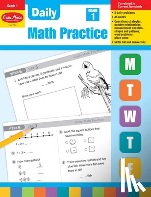 Evan-Moor Educational Publishers - DAILY MATH PRAC GRADE 1 TEACHE